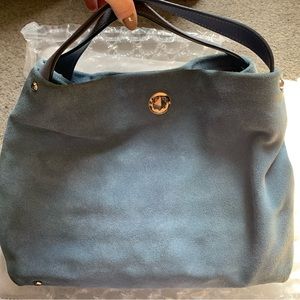 kate spade violet suede handbag